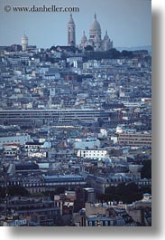 aerials, basilica sacre coeur, europe, france, paris, perspective, vertical, photograph