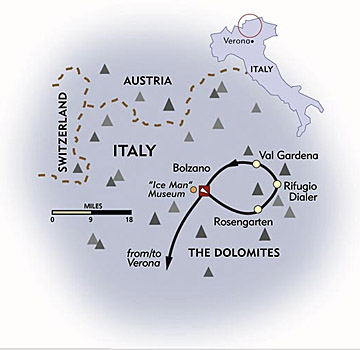 Bolzano Italy Map