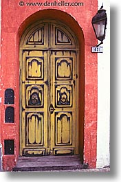 argentina, buenos aires, doors, la boca, latin america, painted town, vertical, photograph