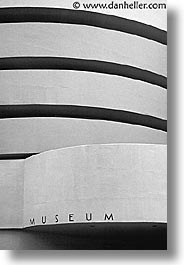 america, black and white, museums, new york, new york city, north america, title, united states, vertical, photograph