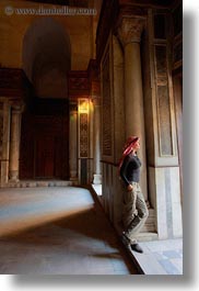 images/Africa/Egypt/Cairo/Mosques/BarqukMosque/victoria-n-keffiyeh-in-mosque-01.jpg