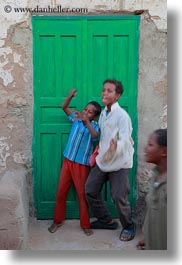 images/Africa/Egypt/NubianVillage/laughing-boys-n-green-door.jpg