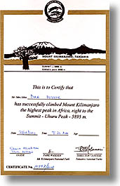 images/Africa/Tanzania/Kilimanjaro/Hikers/certificate.jpg