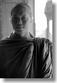 images/Asia/Cambodia/AngkorWat/People/Monks/monk-in-brown-robe-3-bw.jpg