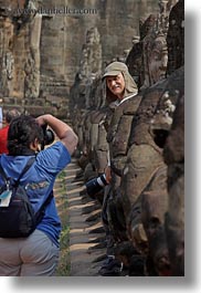 images/Asia/Cambodia/Gates/SouthGate/woman-photographing-man.jpg