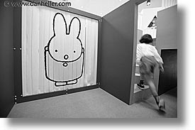 asia, bunny, curtains, hakone, horizontal, japan, kid, open air museum, photograph