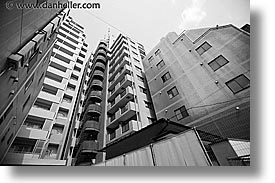 images/Asia/Japan/Tokyo/Cityscapes/odd-shaped-bldgs-bw.jpg