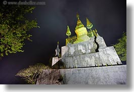 images/Asia/Laos/LuangPrabang/Buildings/Temples/PhouSiMountain/temple-n-night-fog-2.jpg