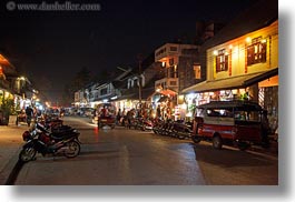 images/Asia/Laos/LuangPrabang/Town/main-street-at-nite-w-motorcycles-2.jpg