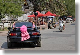 images/Asia/Laos/LuangPrabang/Transportation/Cars/black-car-w-pink-ribbon-2.jpg