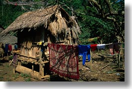 images/Asia/Laos/Villages/Hmong-1/thatched-roof-n-laundry.jpg