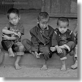 images/Asia/Laos/Villages/Hmong-3/BW/three-boys-bw.jpg