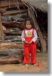 images/Asia/Laos/Villages/Hmong-3/Children/girl-in-red-by-wood-hut.jpg