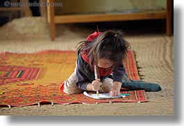 images/Asia/Laos/Villages/Hmong-3/School/girl-w-pencil-n-paper-on-rug-4.jpg