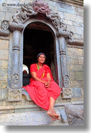 images/Asia/Nepal/Kathmandu/Pashupatinath/Women/woman-sitting-under-archway.jpg