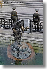 images/Asia/Russia/Moscow/Misc/fisherman-statue-n-guards-on-stairs.jpg