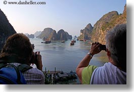 images/Asia/Vietnam/HaLongBay/Boats/Misc/women-photographing-boats-in-harbor.jpg