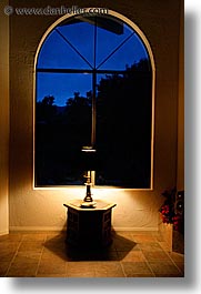 borrego springs, california, lamps, nite, vertical, west coast, western usa, windows, photograph