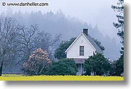 california, horizontal, houses, napa, west coast, western usa, photograph
