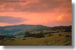 california, horizontal, scenics, sonoma, sunsets, west coast, western usa, photograph