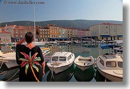 images/Europe/Croatia/Cres/boats-harbor-town-n-woman.jpg