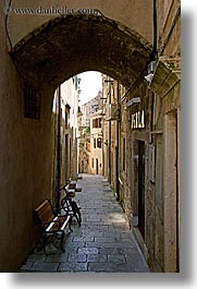 images/Europe/Croatia/Korcula/Arches/bicycles-under-arch-2.jpg