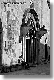 images/Europe/Croatia/Korcula/Cathedral/woman-n-cathedral.jpg