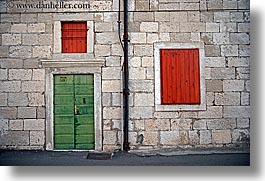 images/Europe/Croatia/Korcula/DoorsWindows/green-door-red-windows.jpg