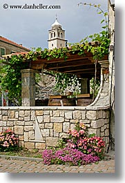 images/Europe/Croatia/Krka/flowers-terrace-bell_tower.jpg