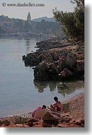 images/Europe/Croatia/MaliLosinj/Coast/bell_tower-n-beach-ppl-1.jpg