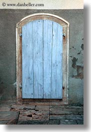 images/Europe/Croatia/Motovun/Town/old-blue-wood-arch-door.jpg