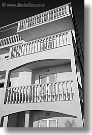 images/Europe/Croatia/Ugljan/white-balconies-bw.jpg