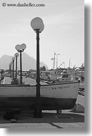 images/Europe/Greece/Amorgos/Boats/boats-n-lamp_posts-bw.jpg