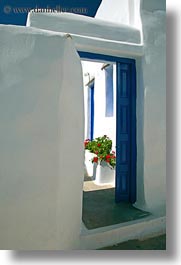 images/Europe/Greece/Amorgos/Flowers/geraniums-thru-blue-door.jpg