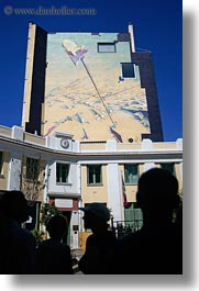 images/Europe/Greece/Athens/Art/high-chair-on-pole-graffiti-w-clock-n-ppl-sil.jpg