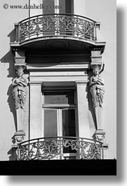 images/Europe/Greece/Athens/DoorsWindows/art_decco-balcony-statues-bw.jpg