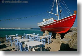 images/Europe/Greece/Mykonos/Chairs/red-boat-w-tables-n-chairs.jpg