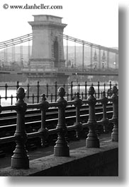images/Europe/Hungary/Budapest/SzechenyiChainBridge/bridge-tower-n-iron-railing-bw.jpg