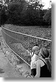 black and white, boys, childrens, demidoff park, europe, italy, jacks, jills, kissing, mothers, toddlers, towns, tuscany, vertical, womens, photograph