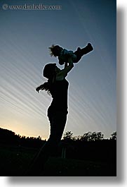boys, childrens, demidoff park, dusk, europe, italy, mothers, silhouettes, sky, sunsets, toddlers, toss, towns, tuscany, vertical, womens, photograph