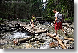 images/Europe/Poland/Hikers/hiking-over-washed-out-bridge.jpg