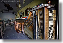 bars, europe, horizontal, jewish quarter, krakow, piano, poland, warsztat music cafe, photograph