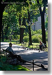 images/Europe/Poland/Krakow/People/Men/two-men-on-park-benches-1.jpg