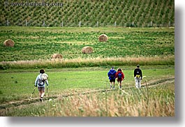 images/Europe/Slovakia/Hikers/hiking-by-hay-bales-2.jpg