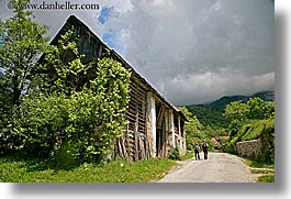 images/Europe/Slovenia/Dreznica/hiking-by-barn.jpg