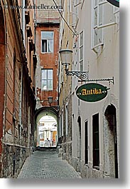 images/Europe/Slovenia/Ljubljana/Town/antika-sign-n-narrow-street.jpg