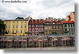 images/Europe/Slovenia/Ljubljana/Town/buildings-n-pink-chairs-1.jpg