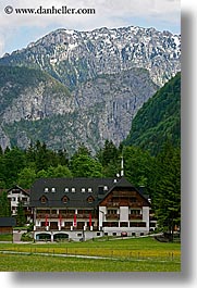 europe, hotels, logarska dolina, plesnik, scenics, slovenia, vertical, photograph