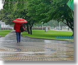cobblestones, europe, horizontal, ptuj, rain, slovenia, umbrellas, walking, womens, photograph