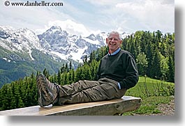 barry, barry goldberg, europe, groups, horizontal, laugh, men, mountains, scenics, slovenia, snowcaps, photograph